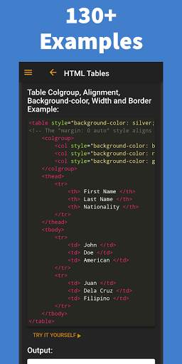 Learn HTML screenshot 6