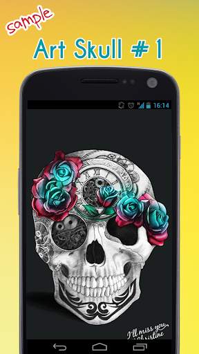 Skull Wallpaper screenshot 2