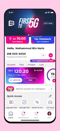 MyYes screenshot 3