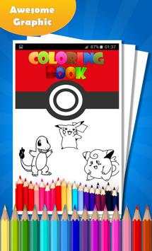 Coloring Book for Pokemon screenshot 1