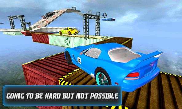 automobilistic impossibili Race Crazy Car Stunt 3D screenshot 2