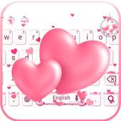 ROSE PINK LOVE HEART Live Wallpaper Theme 10002000