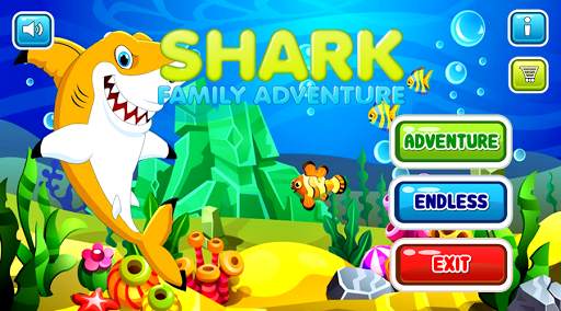 Shark Family Adventure screenshot 1