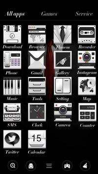 Gentleman Go Launcher Theme screenshot 2