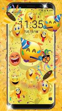 3D Emoji Fun Lock Theme screenshot 1