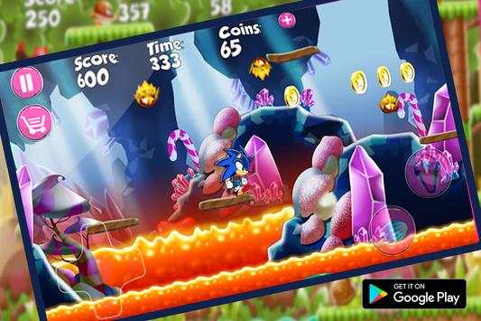 Super Sonic Adventure Jungle Dash screenshot 4