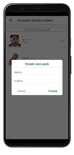 Animated Sticker Maker for WA screenshot 1