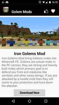 Golem MOD Untuk MCPE! screenshot 5