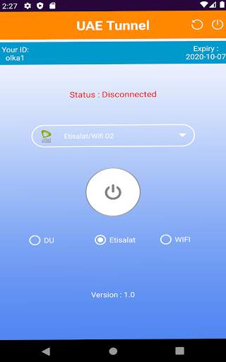 Uae Tunnel vpn screenshot 6