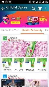 Lazada app With FB Twitter Gmail (245kb) screenshot 5