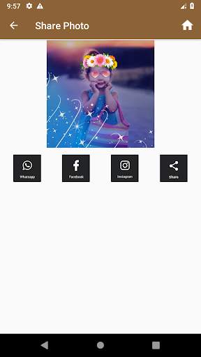 Flower Crown Photo Editor screenshot 9