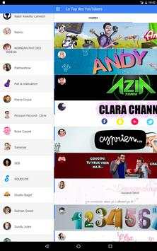 Le Top des YouTubers screenshot 2