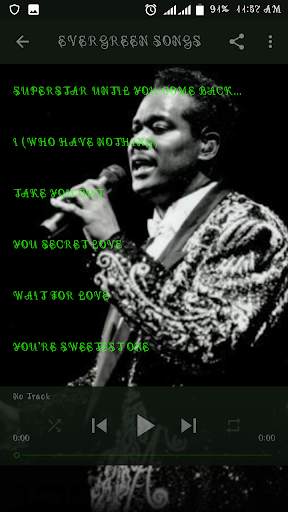 LUTHER VANDROSS-SONGS & LYRICS screenshot 5