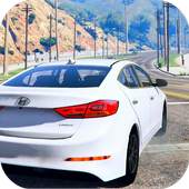 Driving Hyundai Elantra New Racing Simulator 1.1