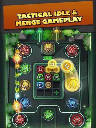 Cybershock : TD Idle & Merge screenshot 10