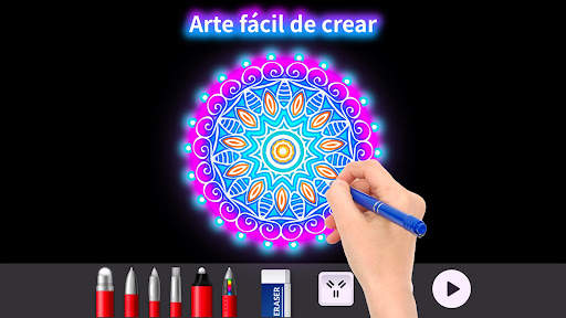 Doodle Master - Glow Art screenshot 2