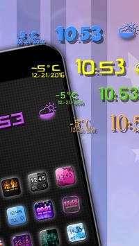 Clean Digital Clock screenshot 2