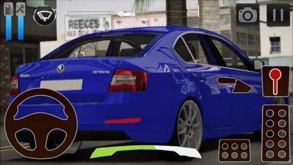 Car Driving Simulator Skoda screenshot 2