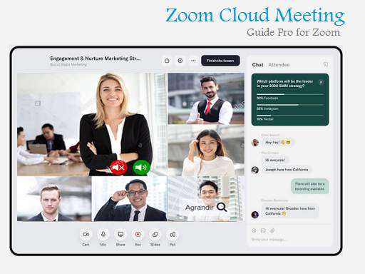 Zoom Cloud Meeting 2021: Free Zoom Video Tips screenshot 1