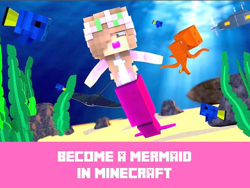 Mermaid for Minecraft PE MOD screenshot 1
