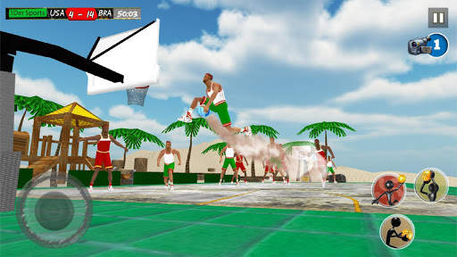 Beach Basketball 2021: Real Basketball Games screenshot 3