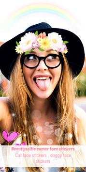 Beauty Selfie Camera – Face Stickers screenshot 3