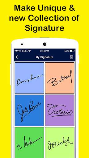 Signature Maker - Make your digital signatures screenshot 5