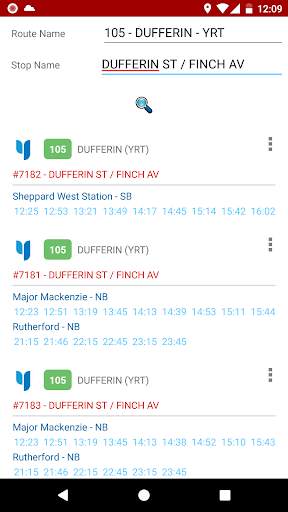 Toronto - GTA Bus Schedule screenshot 8