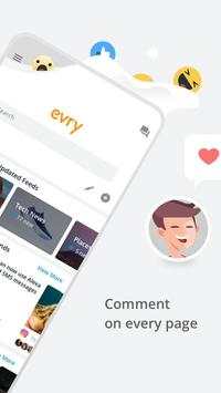 Evry Browser - Social, Fast, Private & Adblock screenshot 2