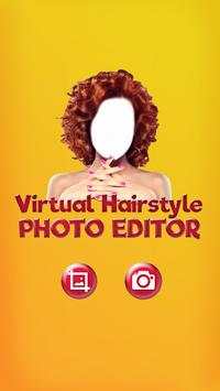 Virtual Hairstyle Photo Editor screenshot 1