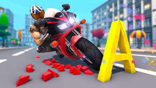Monster Bike Game Crush: Bike Crushing Games screenshot 2