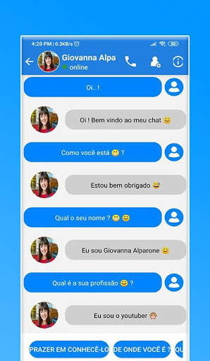 giovanna alparone Fake Video Call in real life screenshot 3