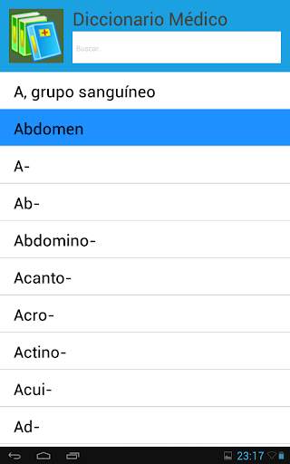 Diccionario Médico Lite screenshot 5