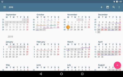 aCalendar - a calendar app for Android screenshot 10