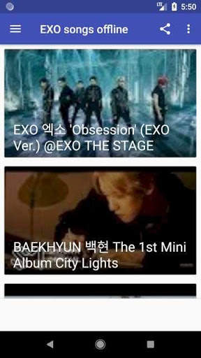 EXO songs offline screenshot 2