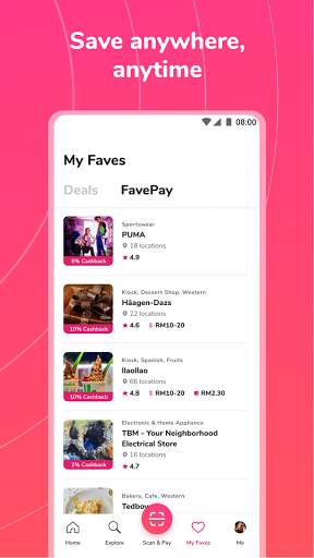 Fave | Cashback, Deals, Pay Later screenshot 8