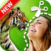 Wild Animal Photo Editor-Animal Photo Frame Editor logo