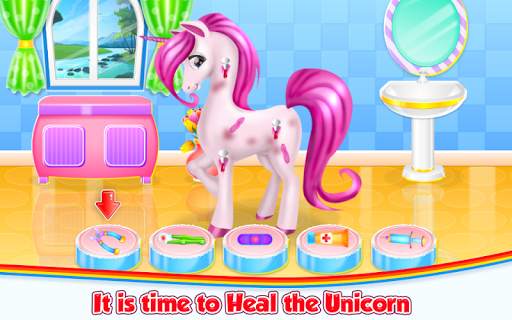 Colorful Unicorn Caring screenshot 4