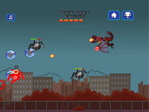 Robot Terminator Fire Dragon screenshot 5