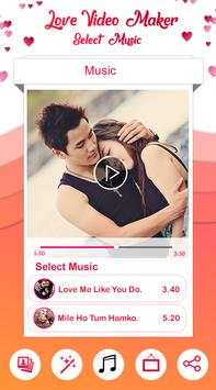 Love Video Maker - Slideshow Maker with Music screenshot 3