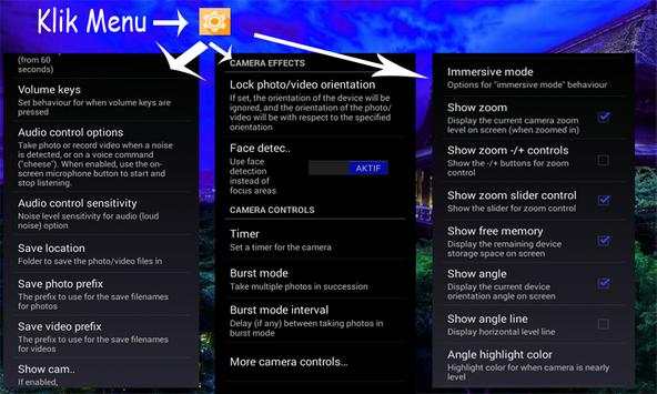 4k ultra HD Camera screenshot 4