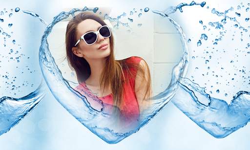 Water photo frames screenshot 4