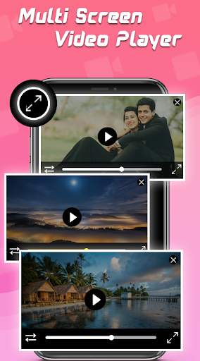 Multi Screen Video Player-Multi Videos at SameTime 6 تصوير الشاشة
