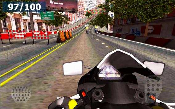 Speed Moto Racing - City Edt. screenshot 1