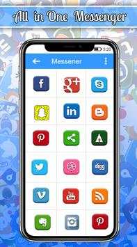 All in One Messenger - All Social Networks in One screenshot 1