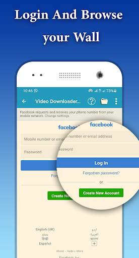 Video downloader-For Facebook screenshot 2