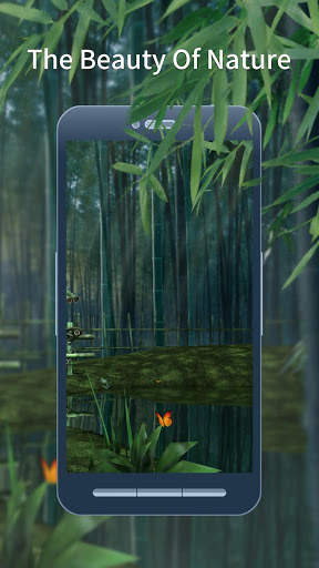 3D Bamboo House Live Wallpaper screenshot 3