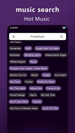 Music Downloader - Free Mp3 music download скриншот 1