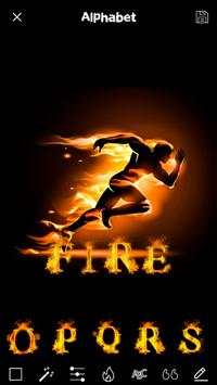 Fire Photo Frame Editor screenshot 3