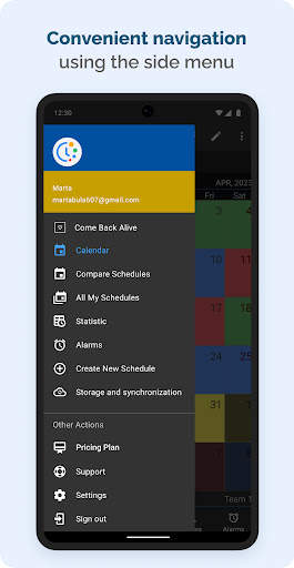 Shift Schedule(Roster) & Alarm screenshot 2